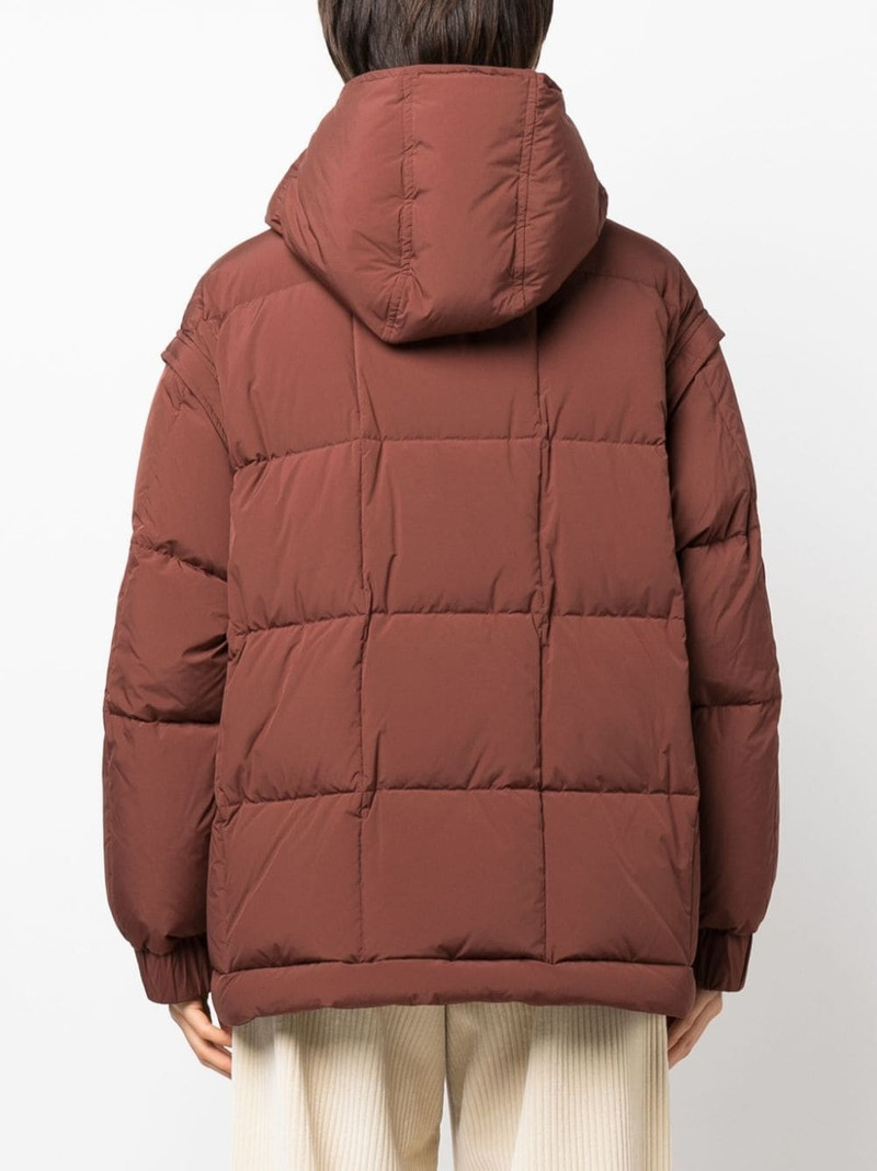 detachable-sleeve padded jacket 4