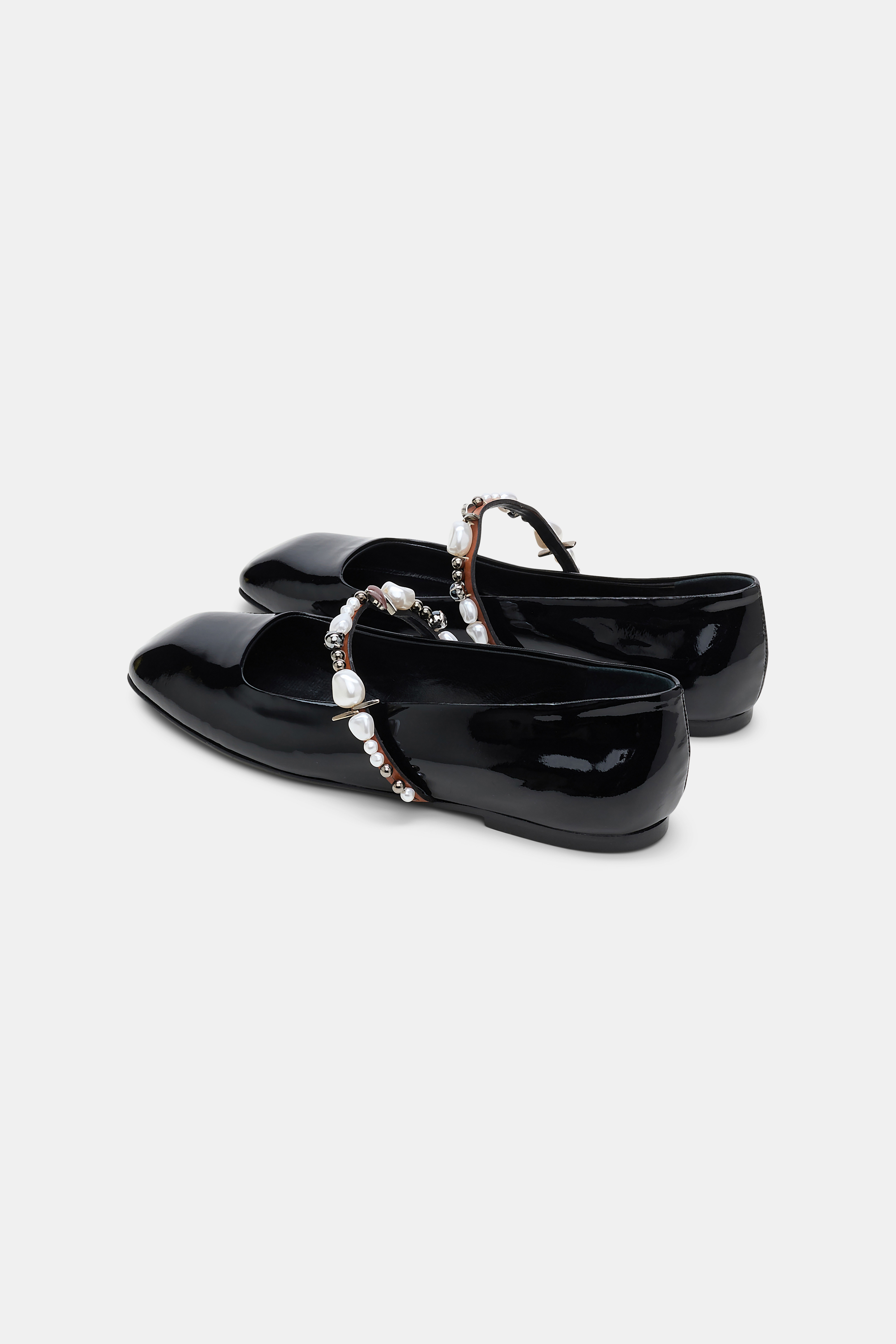 GLOSSY SHINE Embellished Mary-Jane - 8
