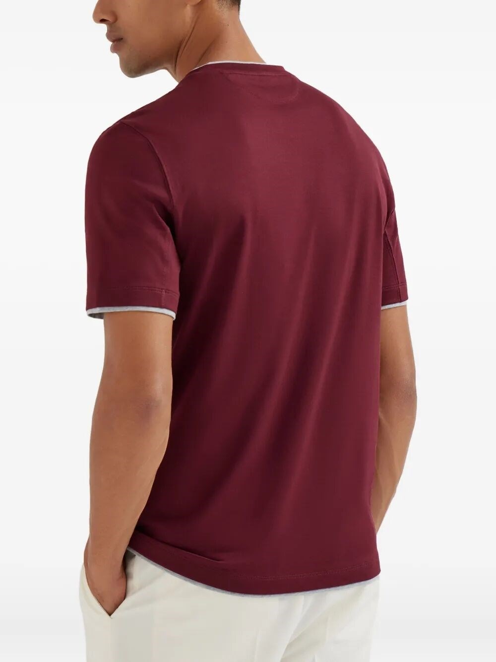 T-Shirt With Faux-Layering - 3