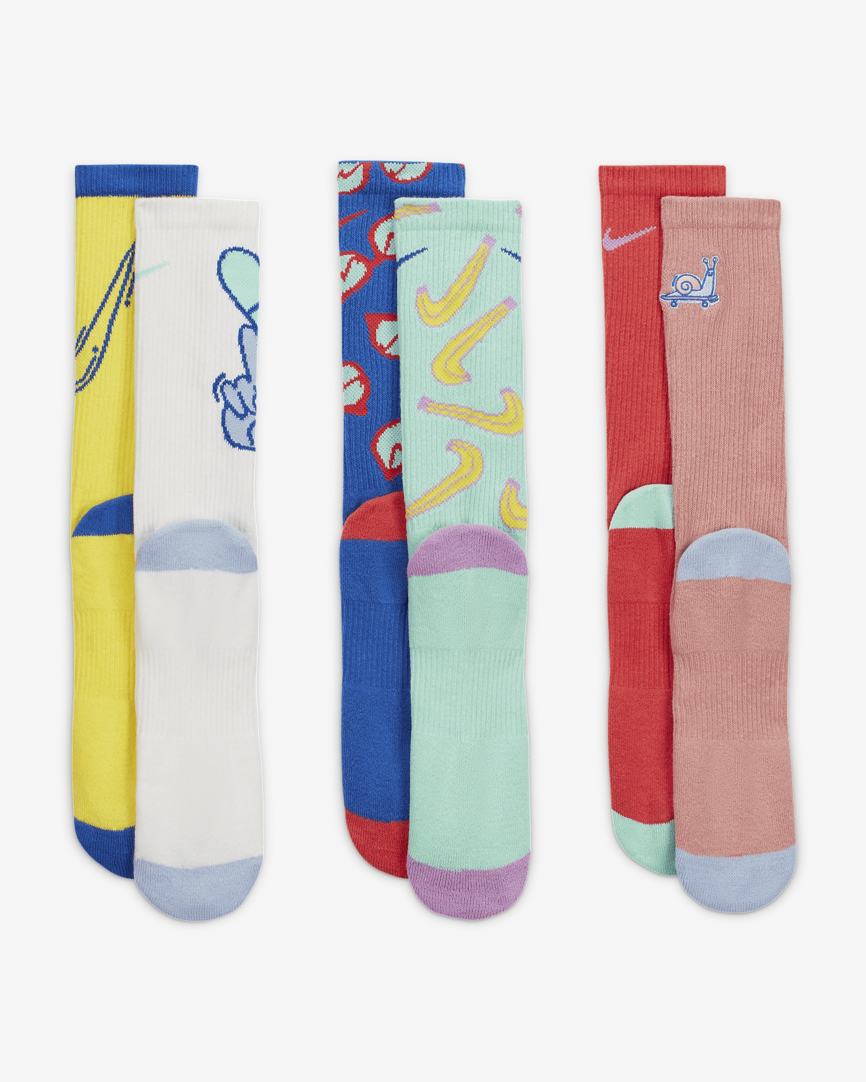 Nike Everyday Cushioned Crew Socks (3 Pairs) - 3