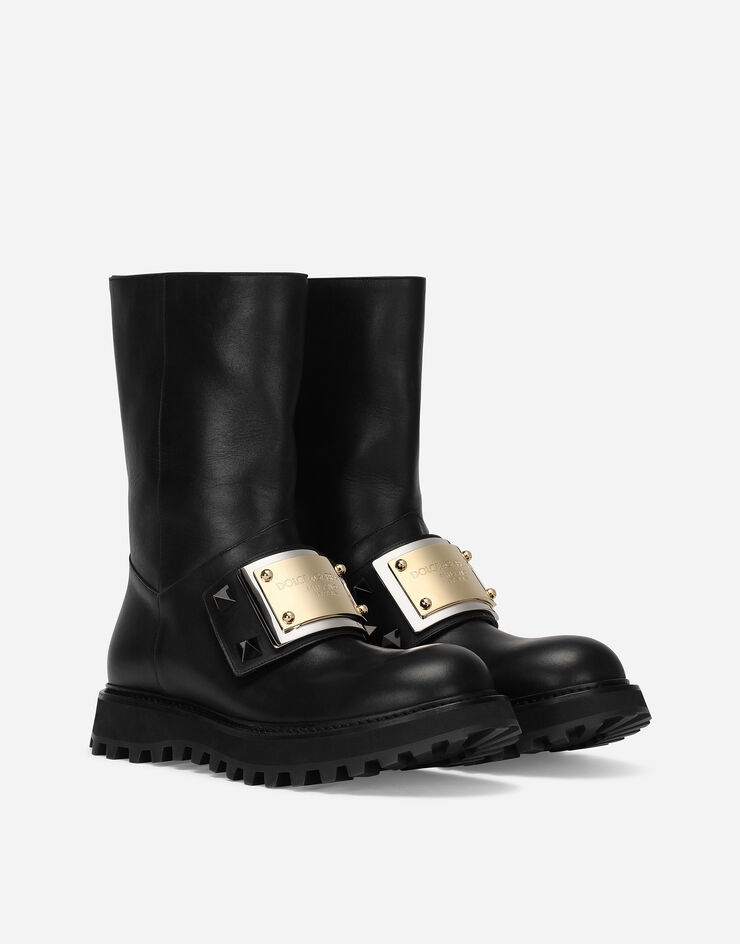 Calfskin nappa Bernini boots - 2