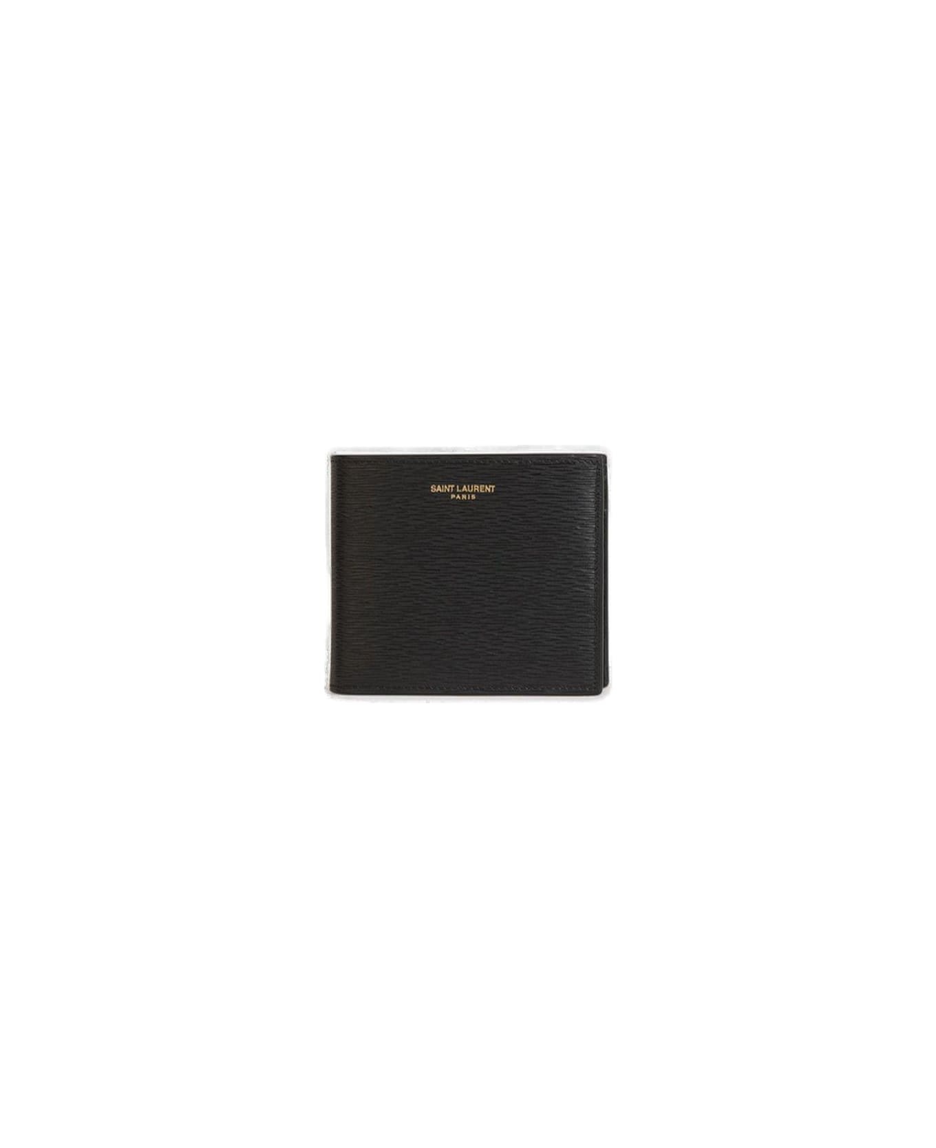 Logo Engraved Bifold Wallet - 1