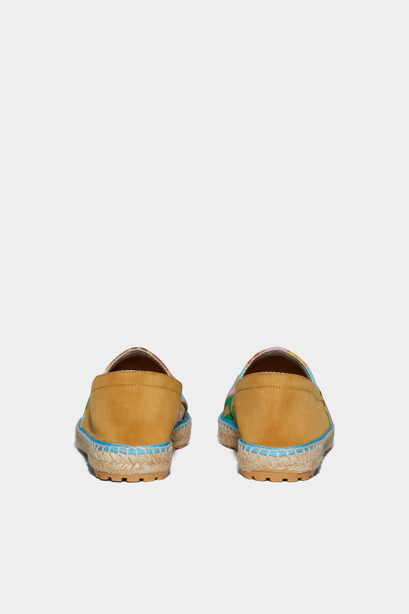 D2 MONOGRAM FLAT ESPADRILLES - 2