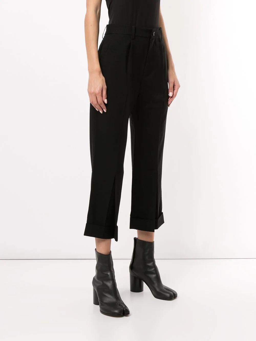 cropped tailored trousers - 3