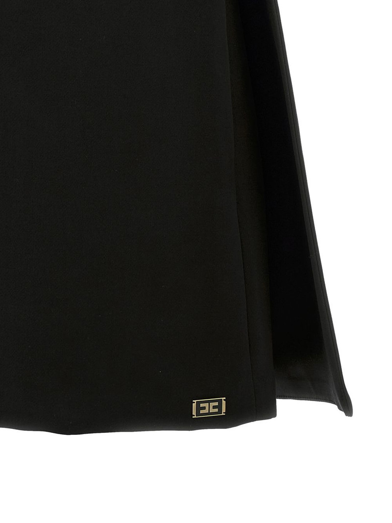 Duchesse V-neck mini dress 4