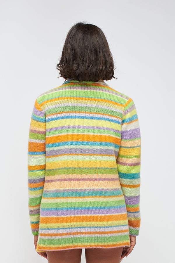 STRIPE ITALY SMOKING JACKET - 3