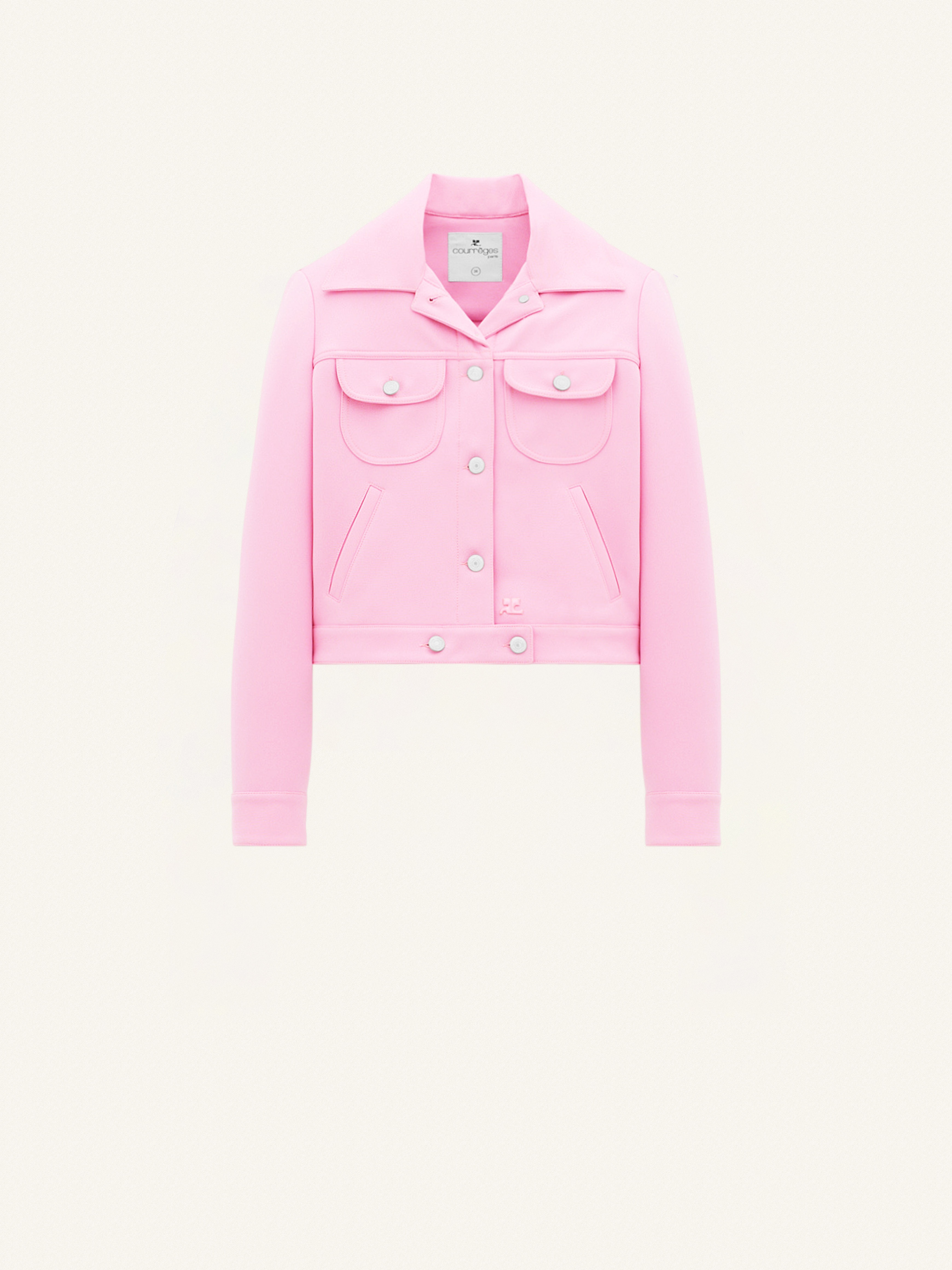TWILL TRUCKER JACKET - 1