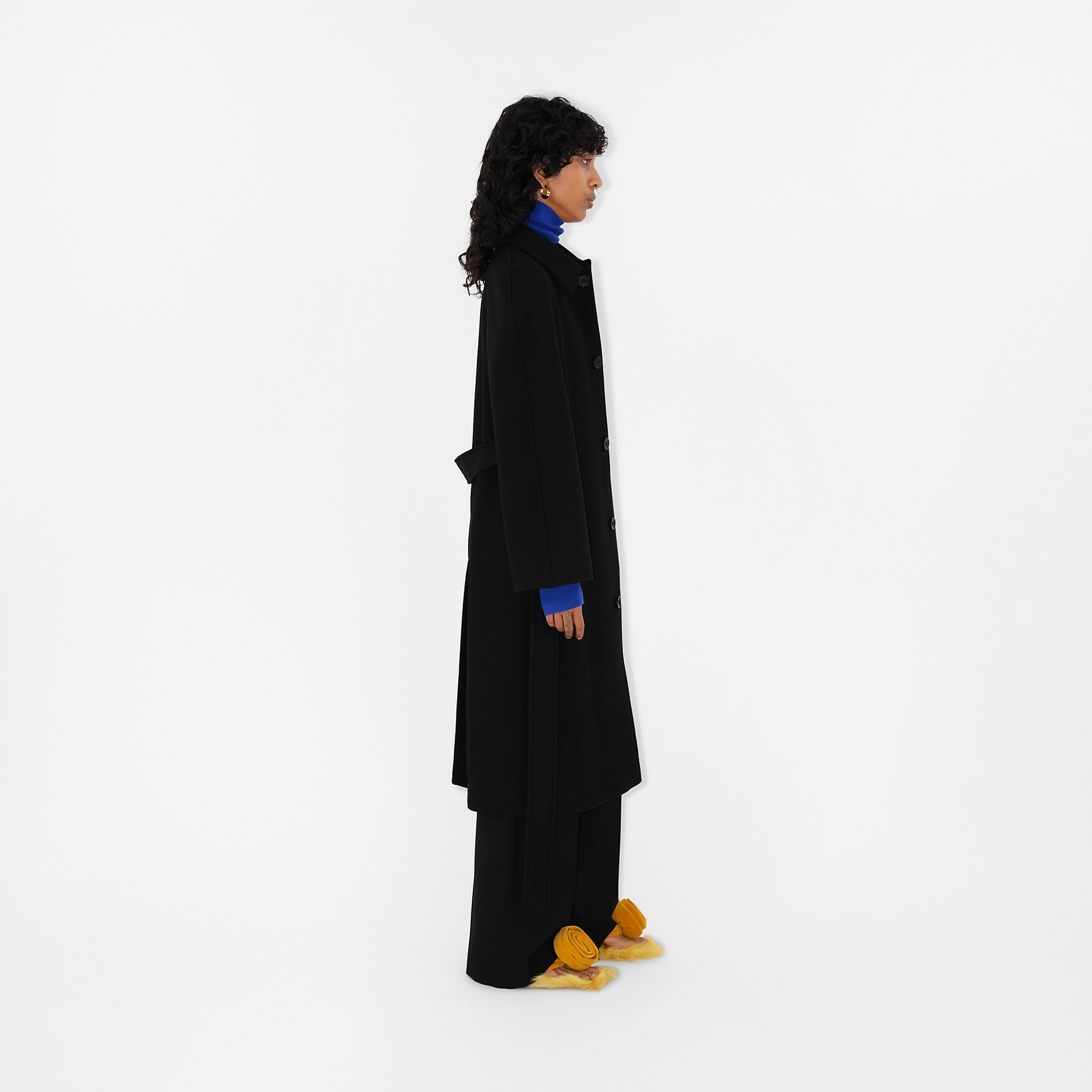 Wool Twill Car Coat - 3