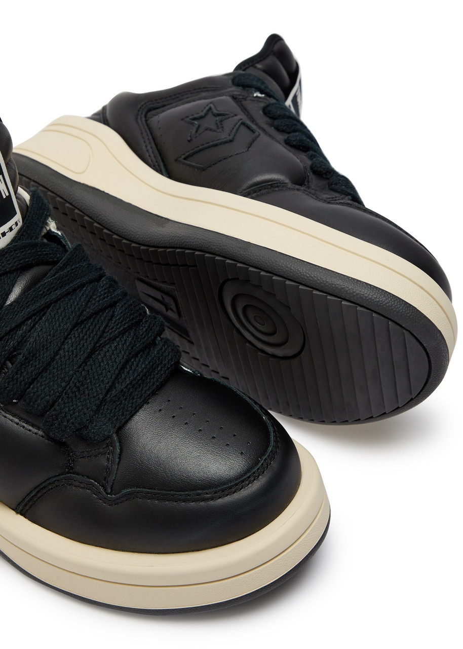 Rick Owens X Converse Drkshdw Padded Leather Sneakers - 3