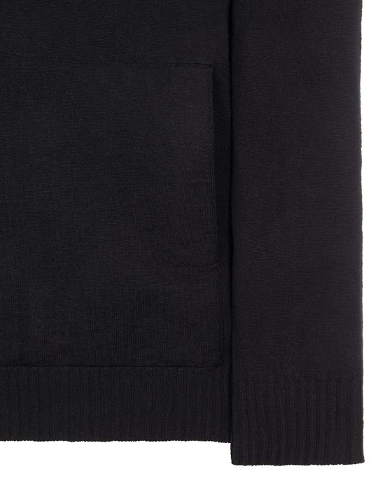 511B0 STOCKING STITCH COTTON-NYLON  BLACK - 4