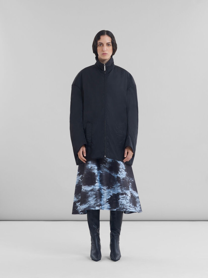 Marni BLACK TWILL PARKA outlook