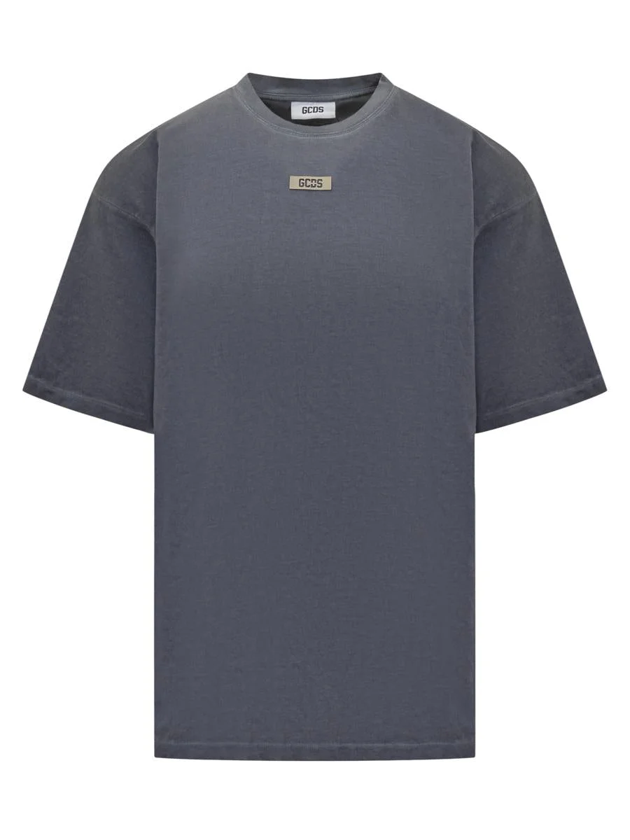 Gcds Gcds T-Shirt With Metal Logo - 1