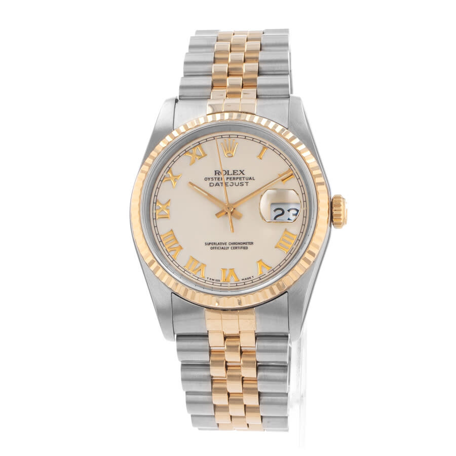 Pre-owned Rolex Datejust 36 Automatic Chronometer Men's Watch 16233 IRJ - 4
