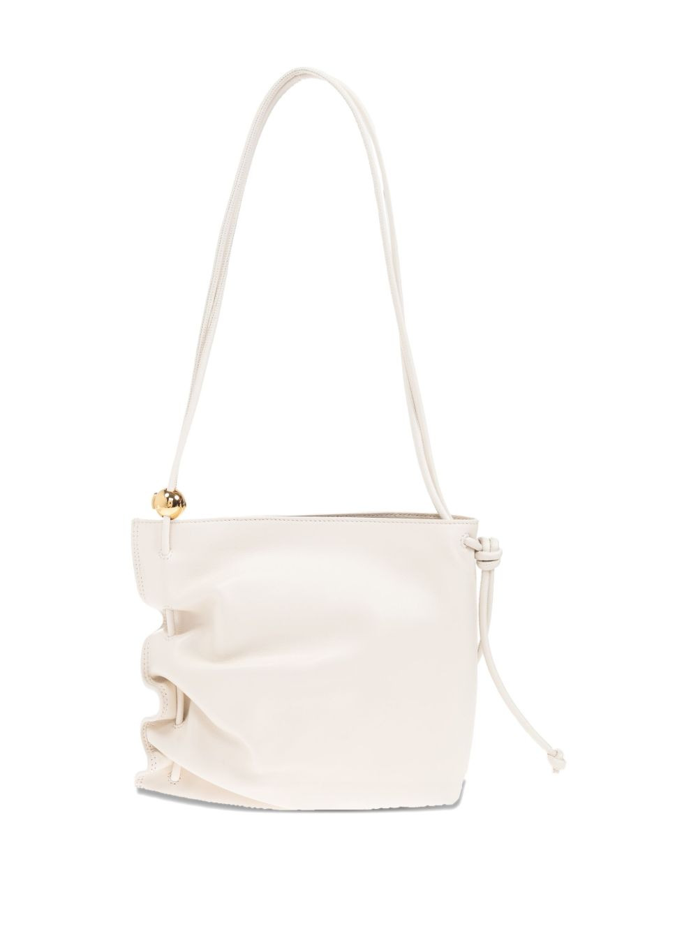 ruched ball-detail tote bag - 3