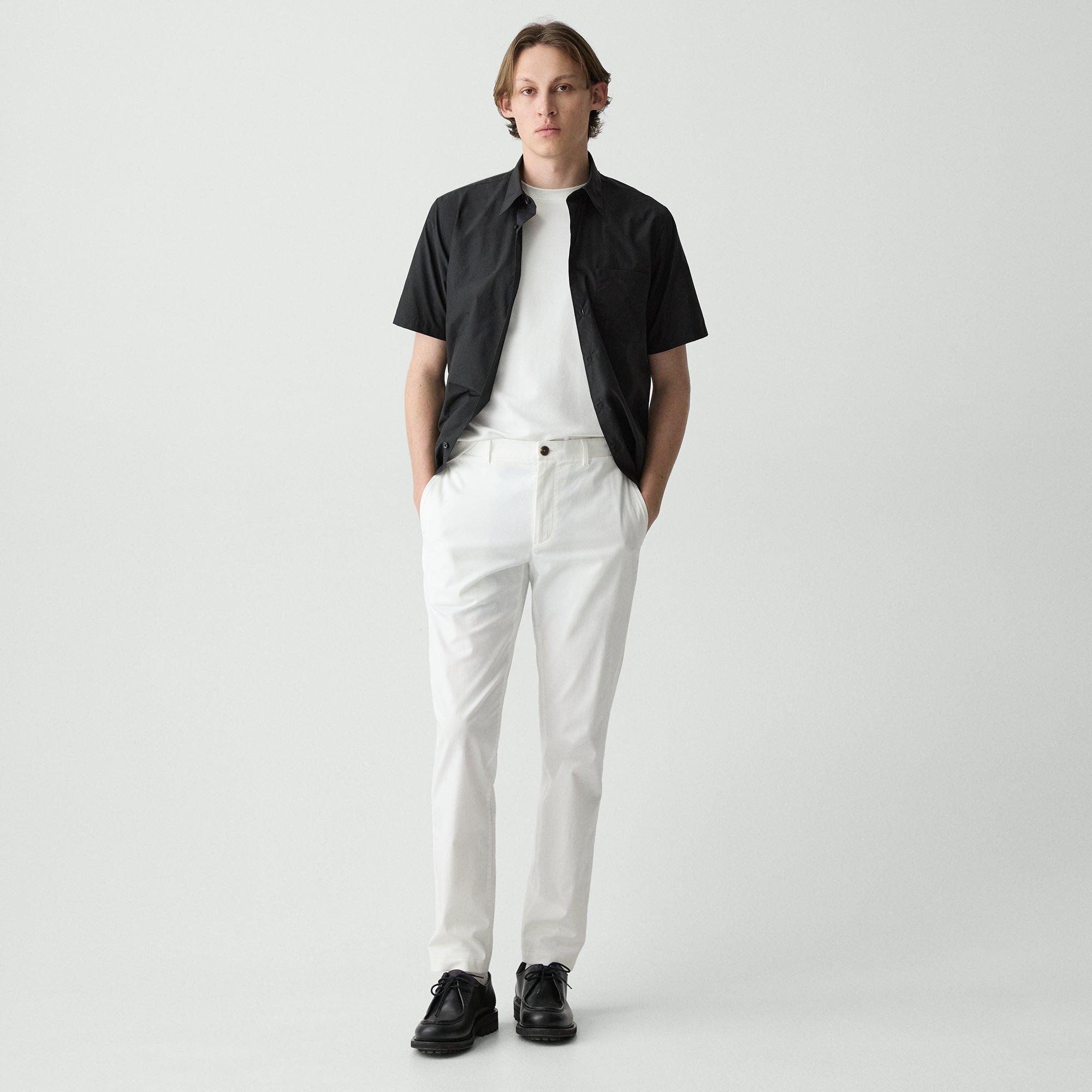 Zaine Pant in Stretch Cotton - 2