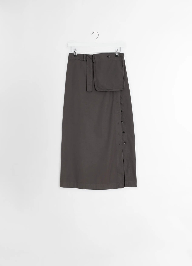 BUTTONED LONG SKIRT 1