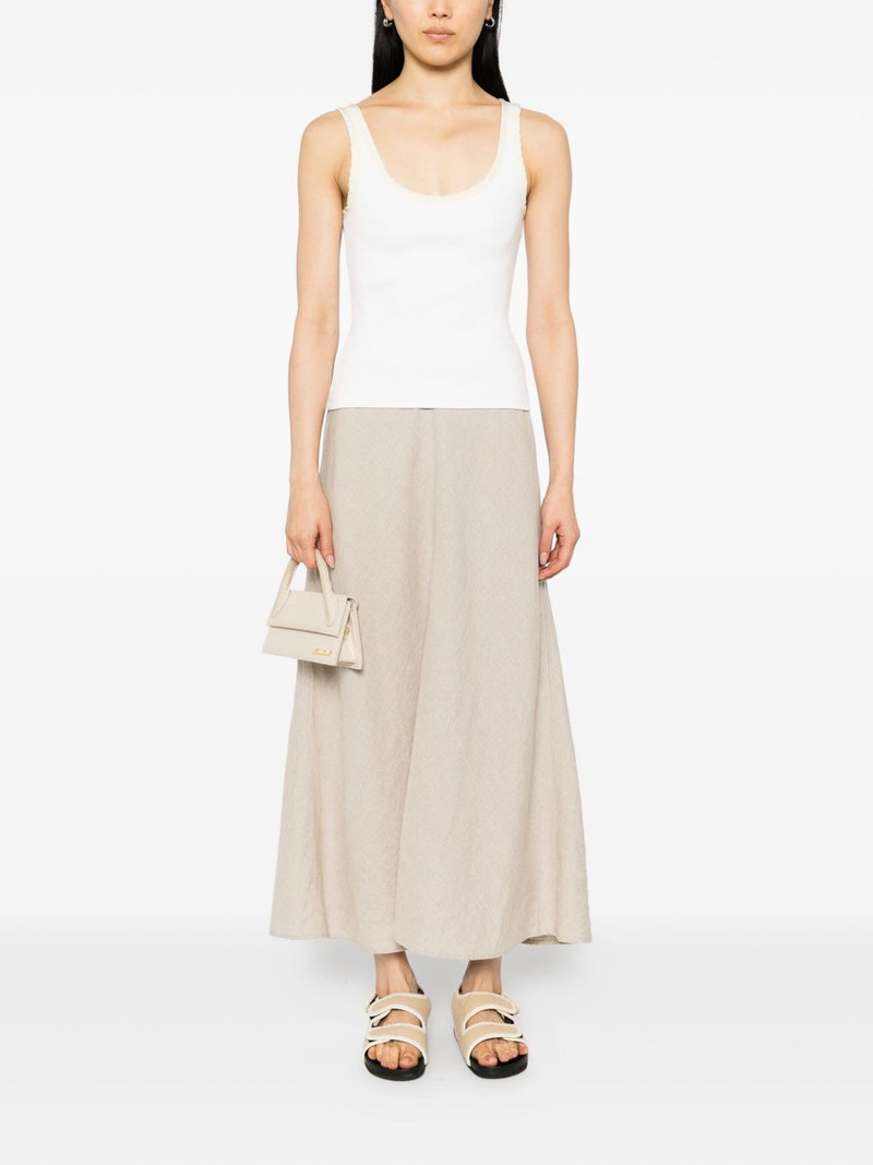 EILEEN FISHER a-line linen skirt outlook