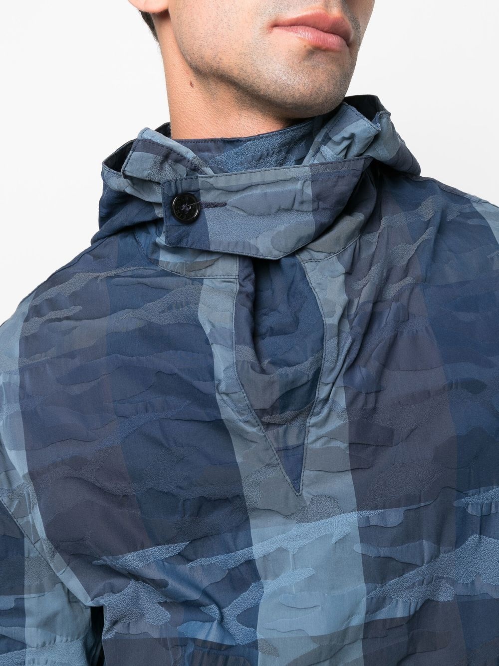 PARIS Navy Camo Smock Jacket - 5