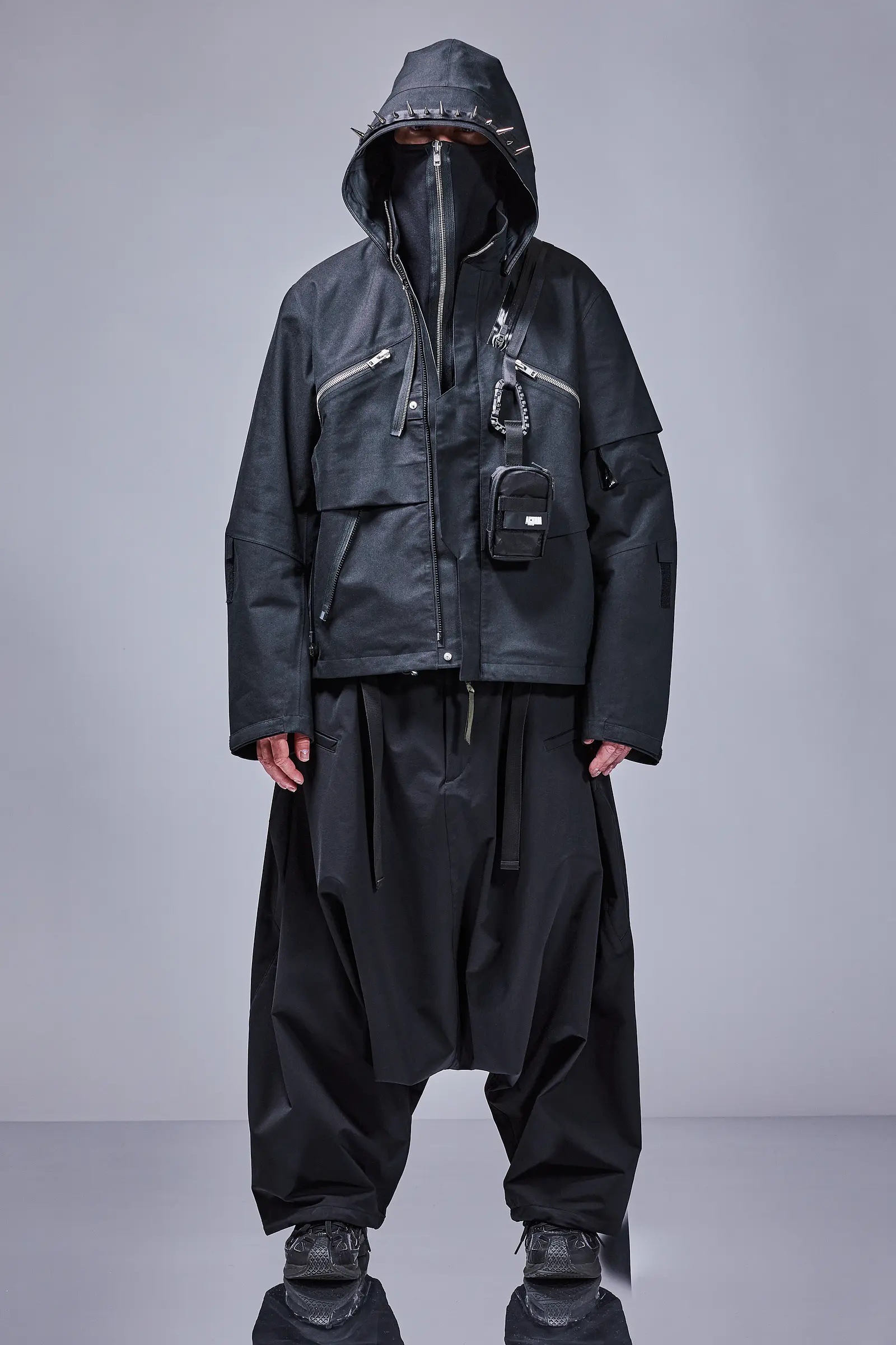 J1WB-BQ 3L Interops Jacket Black - 57