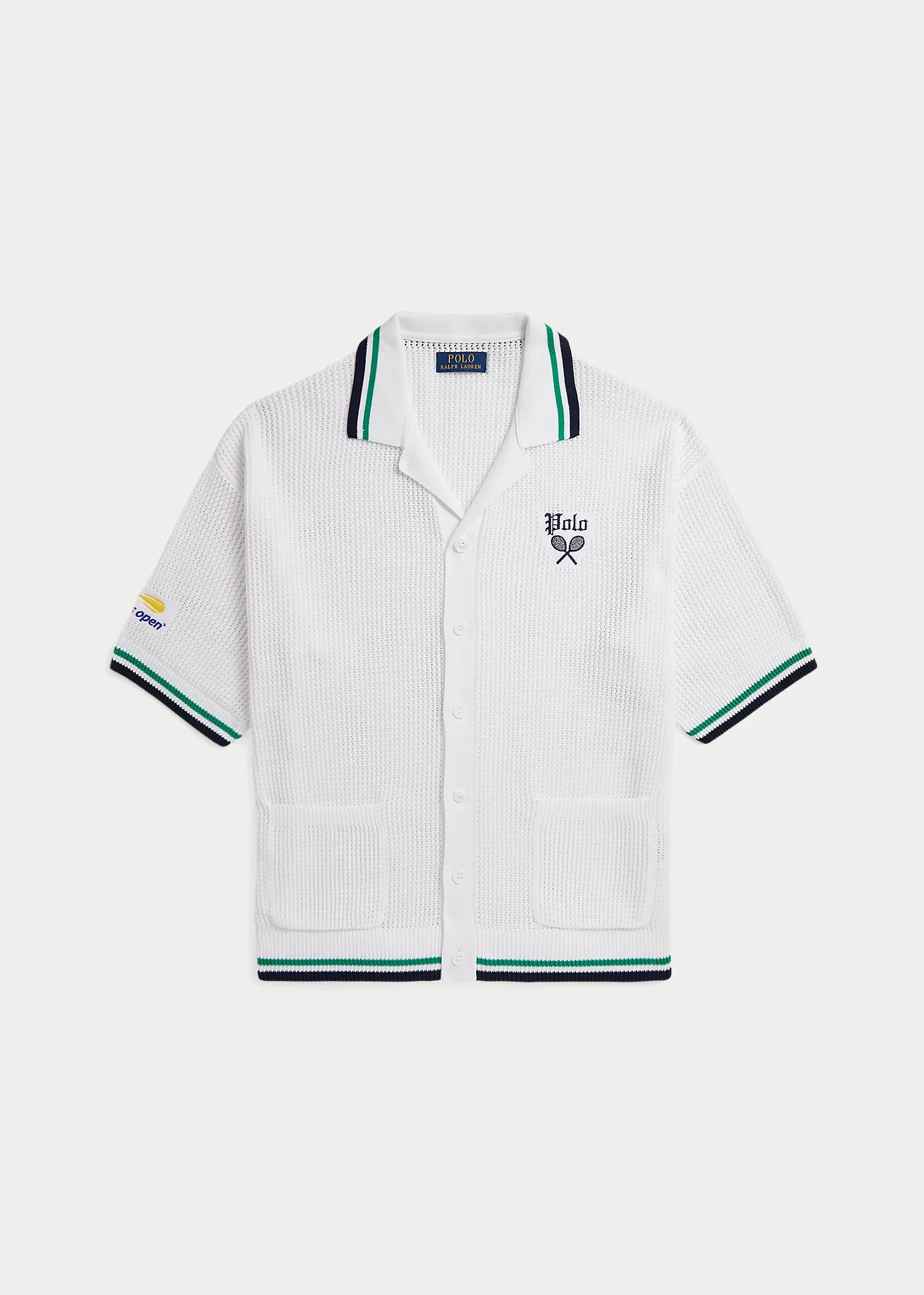 US Open Short-Sleeve Cardigan - 1