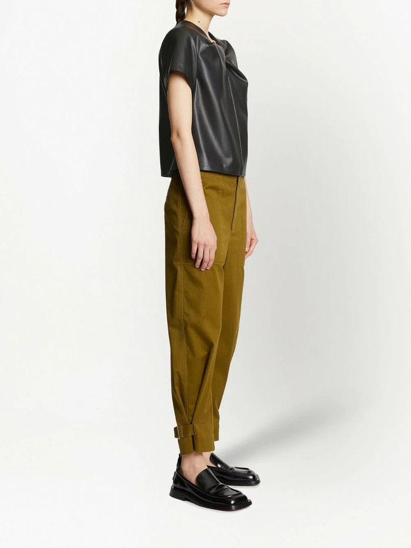 twist-detail short-sleeved top 3