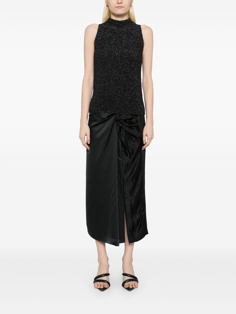 Vince mock-neck top outlook