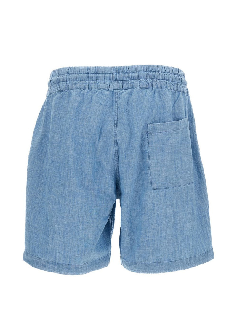 Portuguese Flannel drawstring chambray shorts outlook