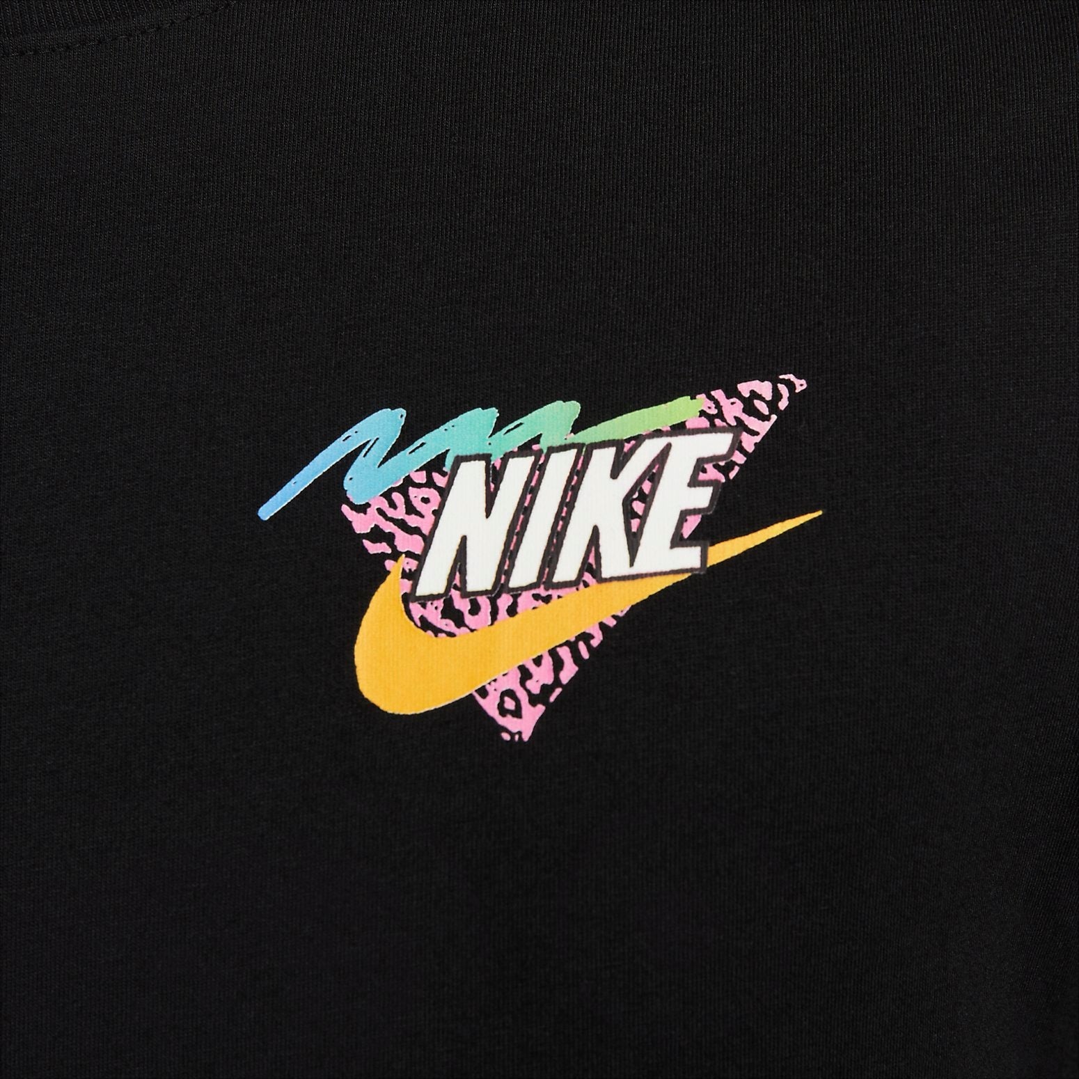 Nike Pug Logo T-Shirt 'Black' FD6637-010 - 2