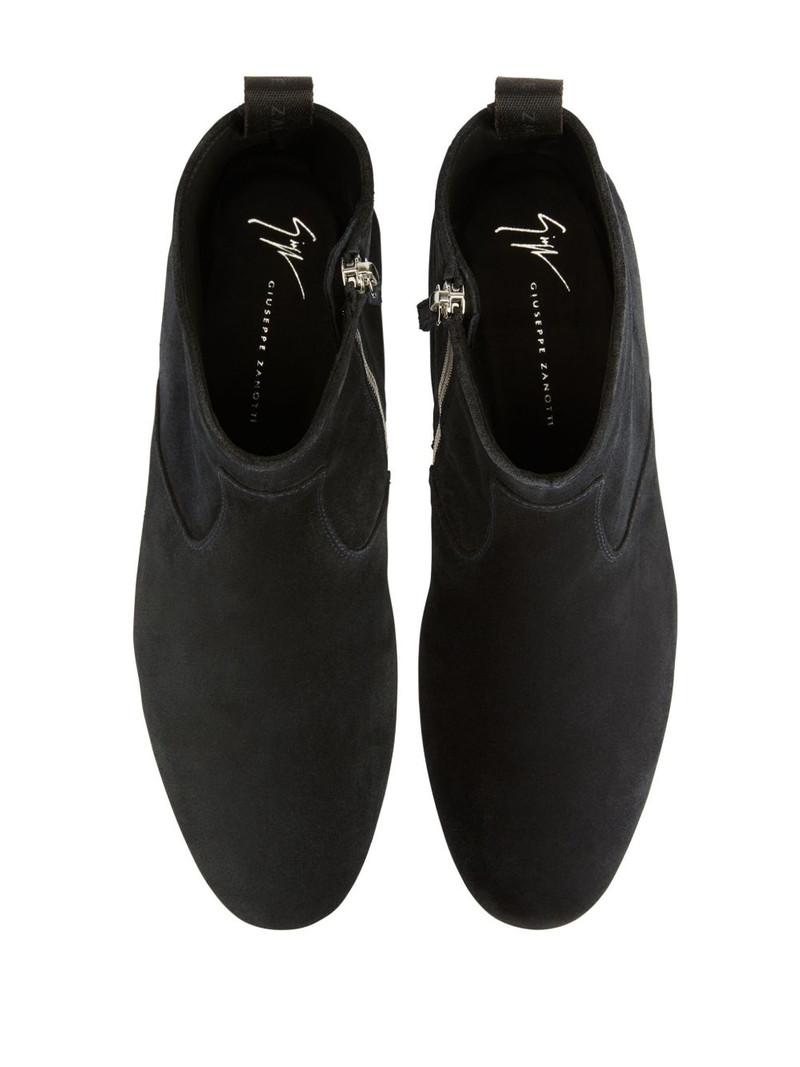 Ron suede ankle boots 4