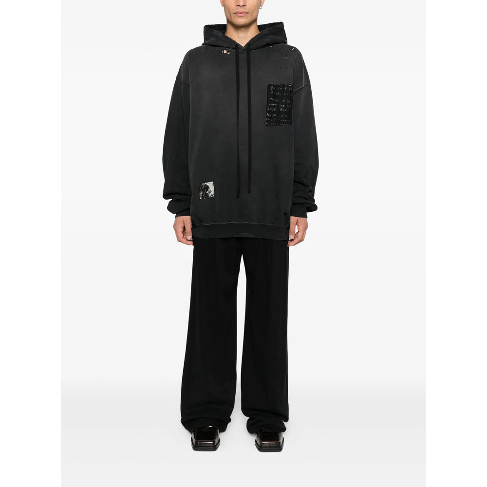 Ann Demeulemeester Black Sweaters & Knitwear - Hoodies Men - 3