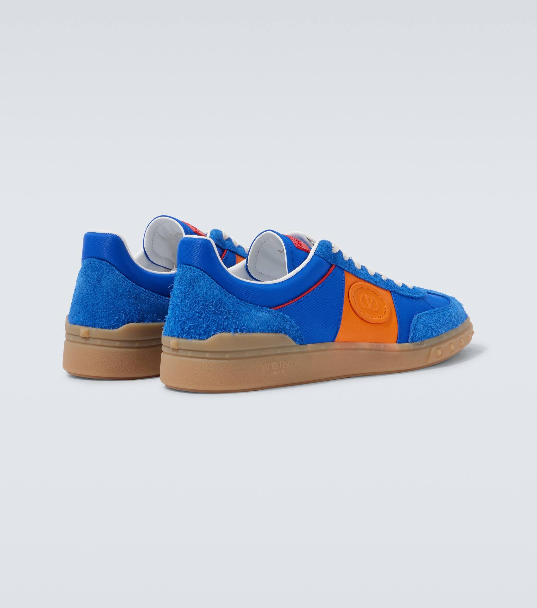 Upvillage leather-trimmed sneakers - 6