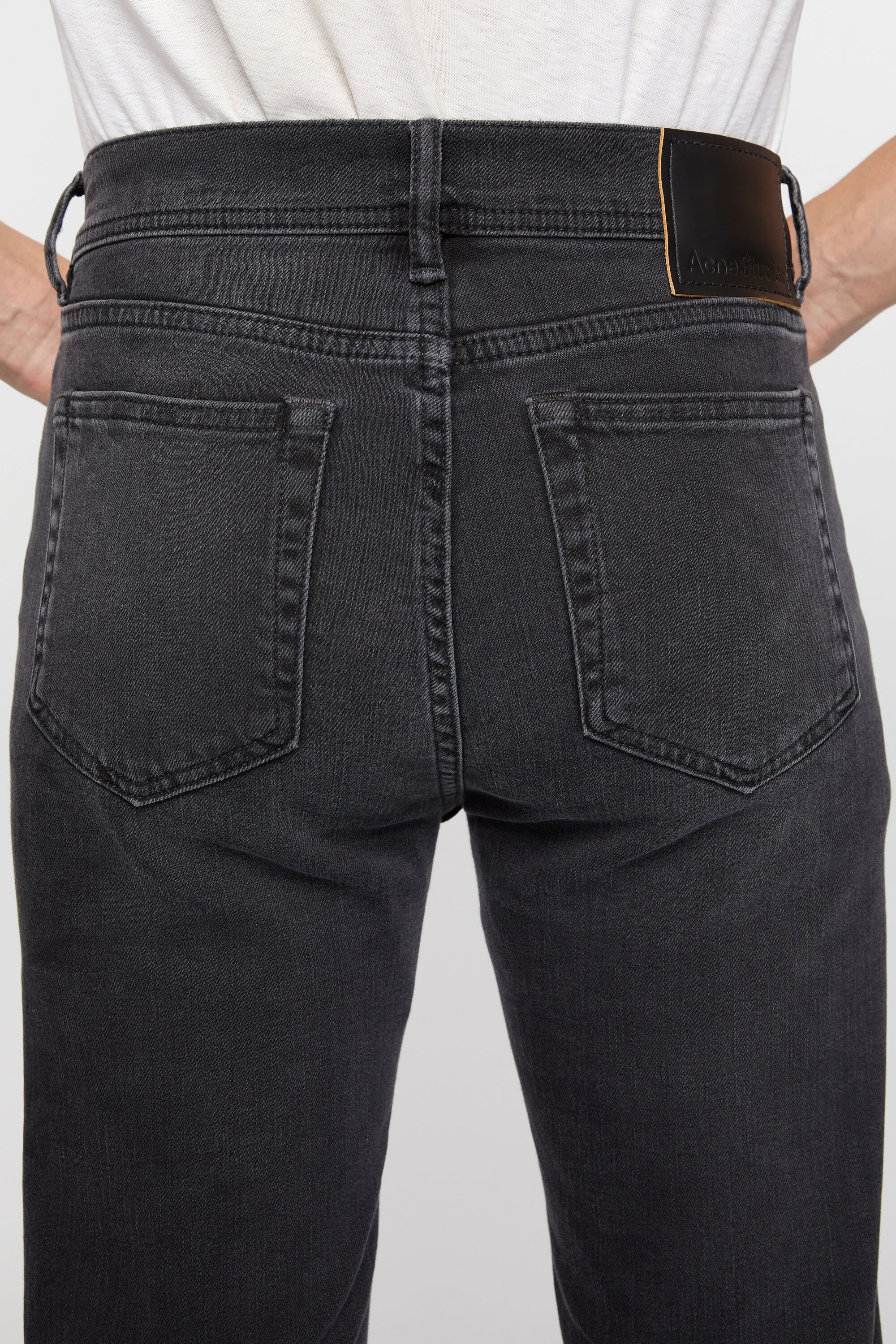 Skinny fit jeans - North - Used black - 6