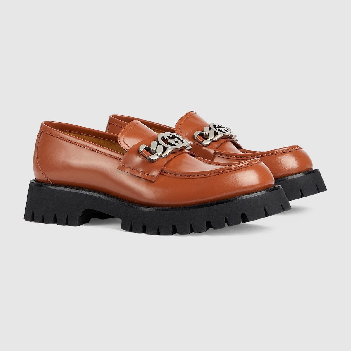 Gucci Interlocking G Loafers - 2