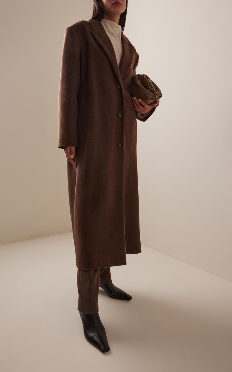 Clooney Wool Coat brown 5