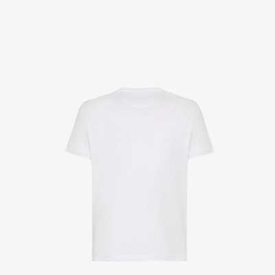 FENDI White cotton T-shirt outlook