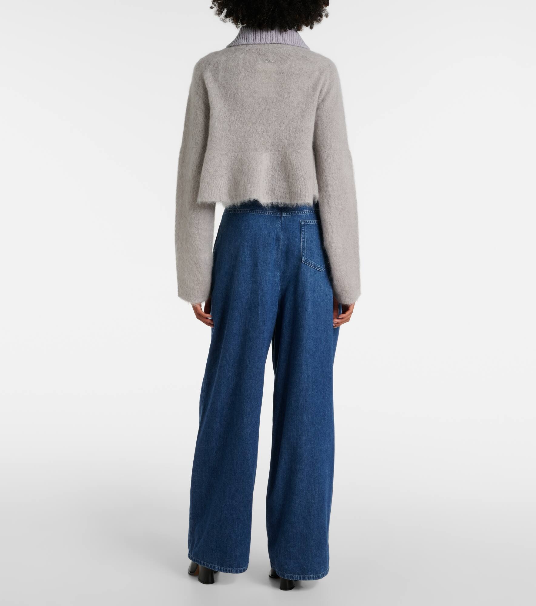 Mohair-blend sweater - 3