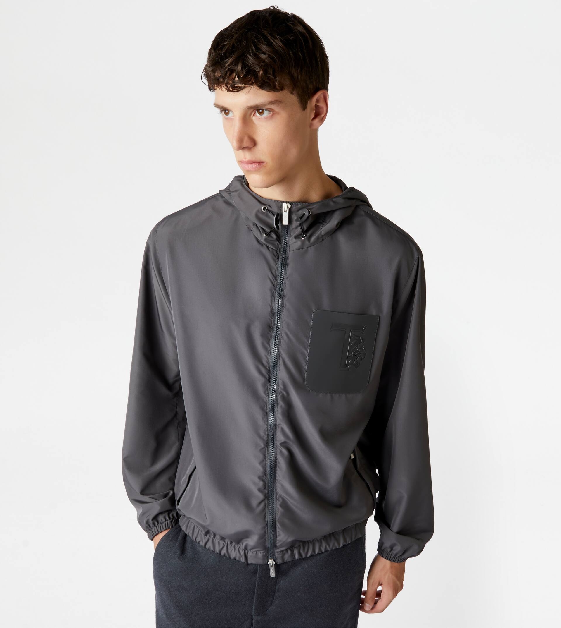 TOD'S WINDBREAKER - GREY - 7