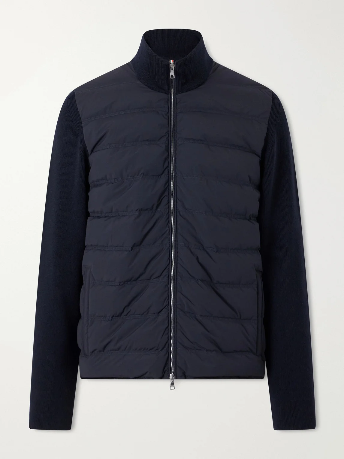 Terrence III Quilted Shell and Merino Wool Down Jacket - 1
