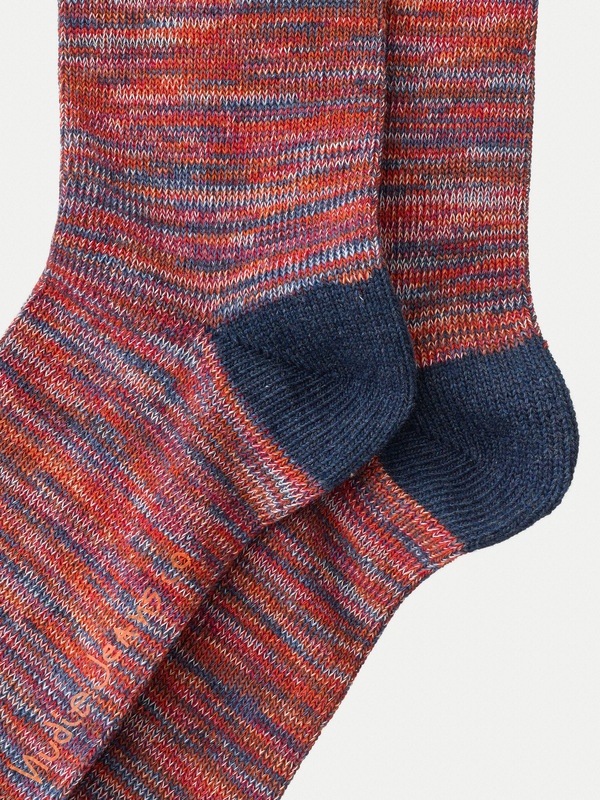 Rasmusson Multi Yarn Socks Red - 2