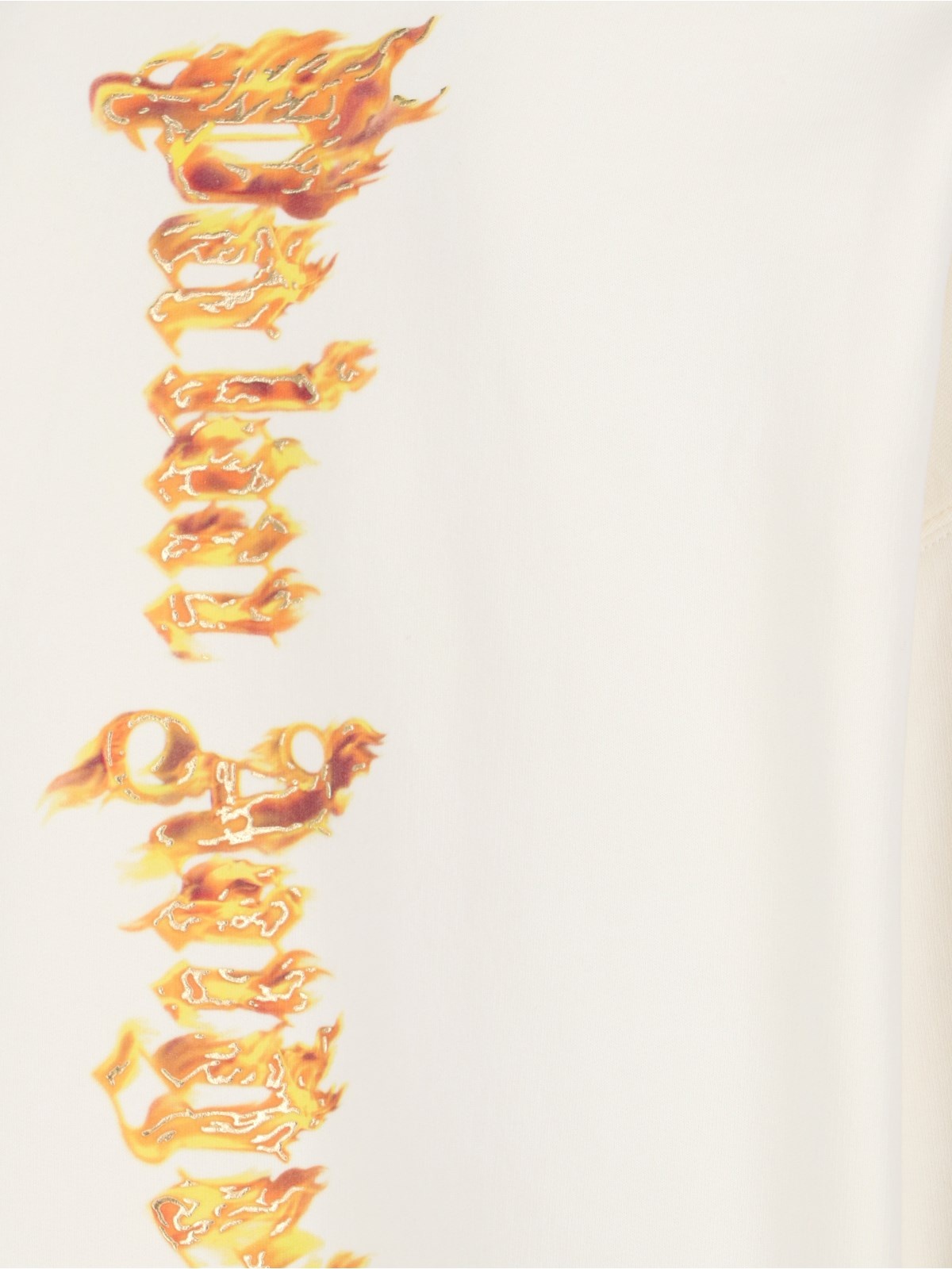 'BURNING LOGO' PRINT CREWNECK SWEATSHIRT - 5
