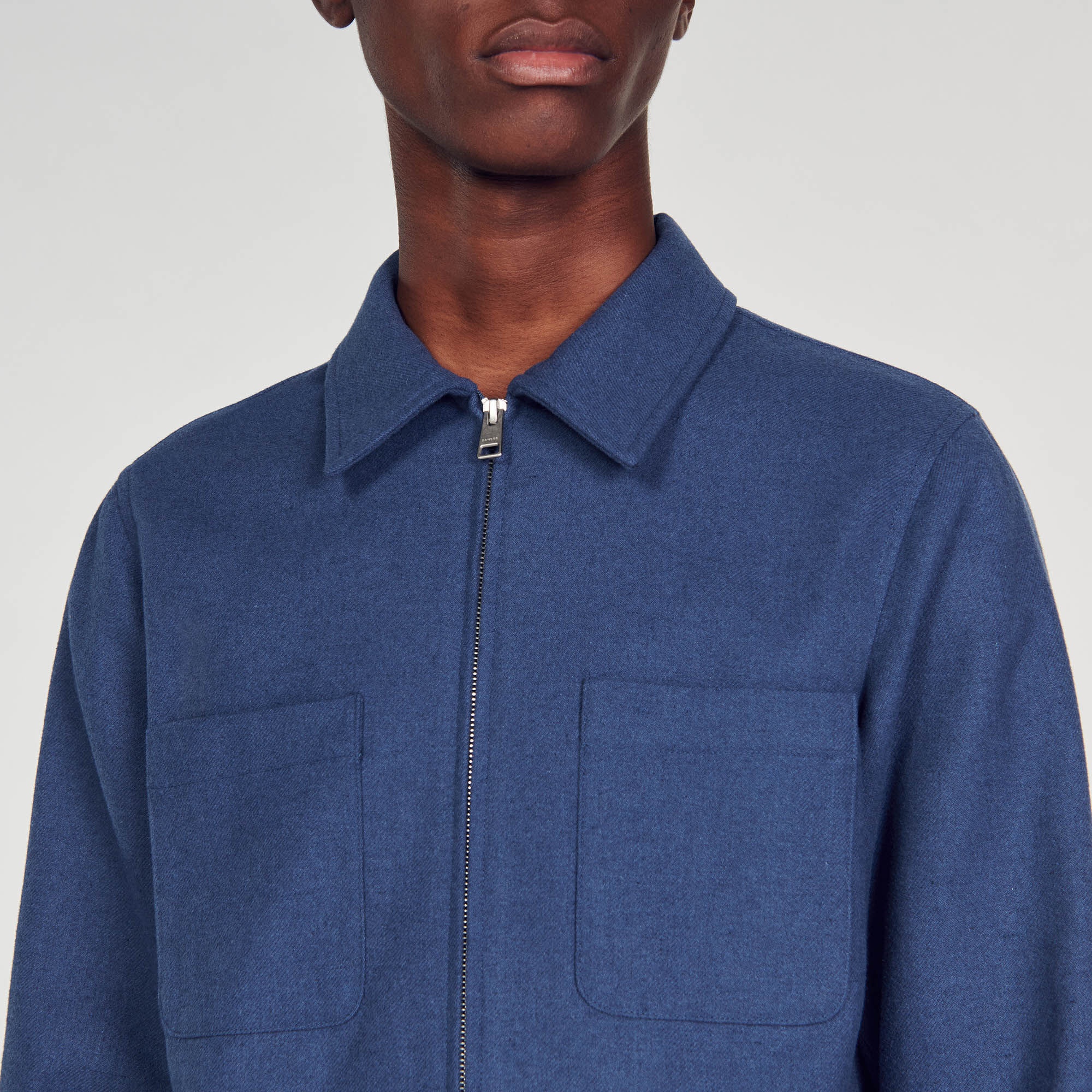 WOOL OVERSHIRT - 4