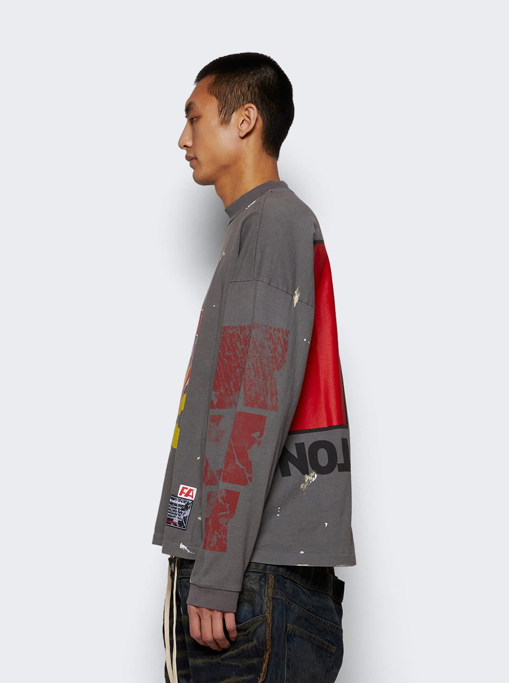 Love Stuff Tee Grey - 3
