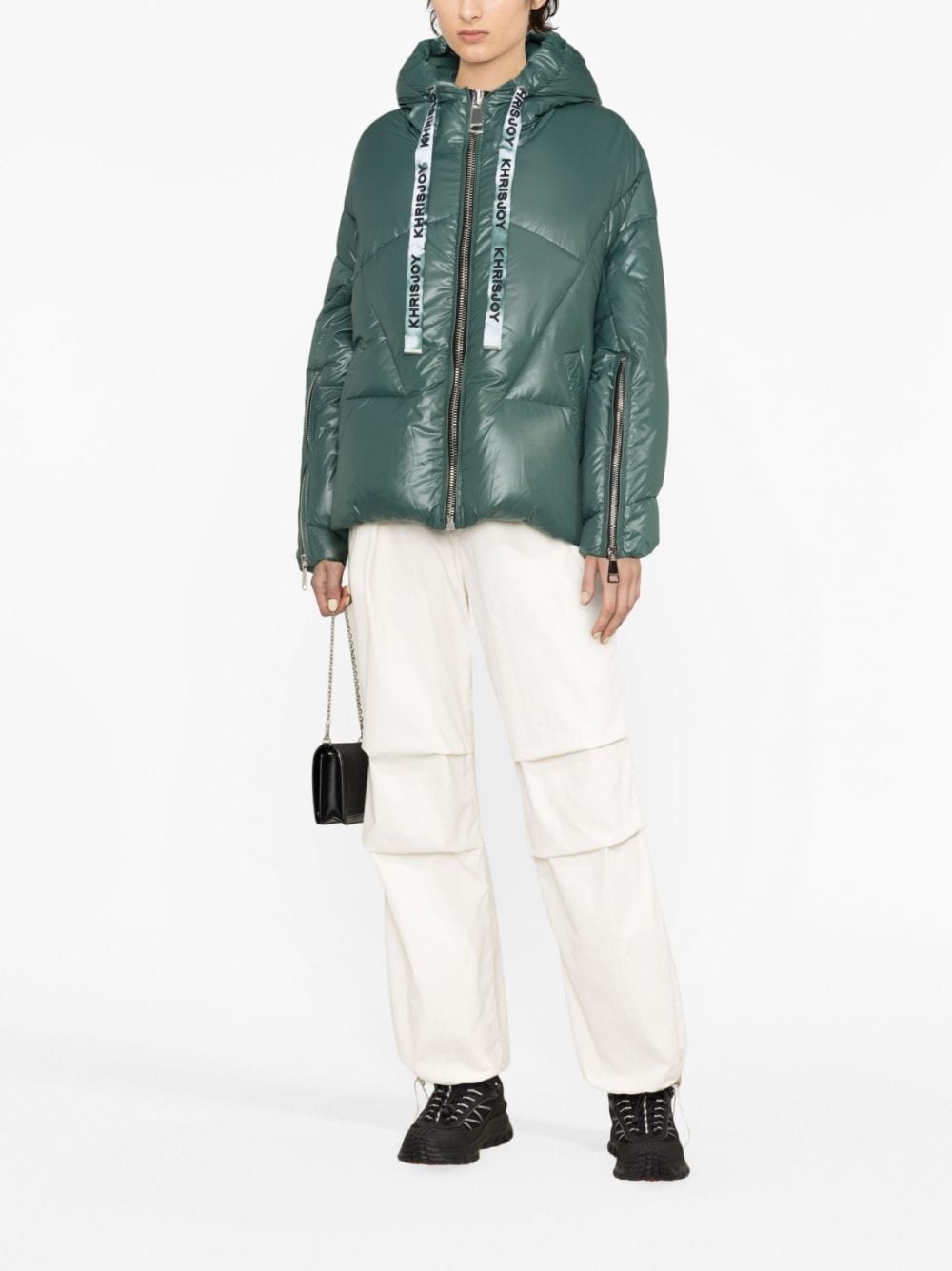 Khrisjoy Iconic puffer jacket - Green