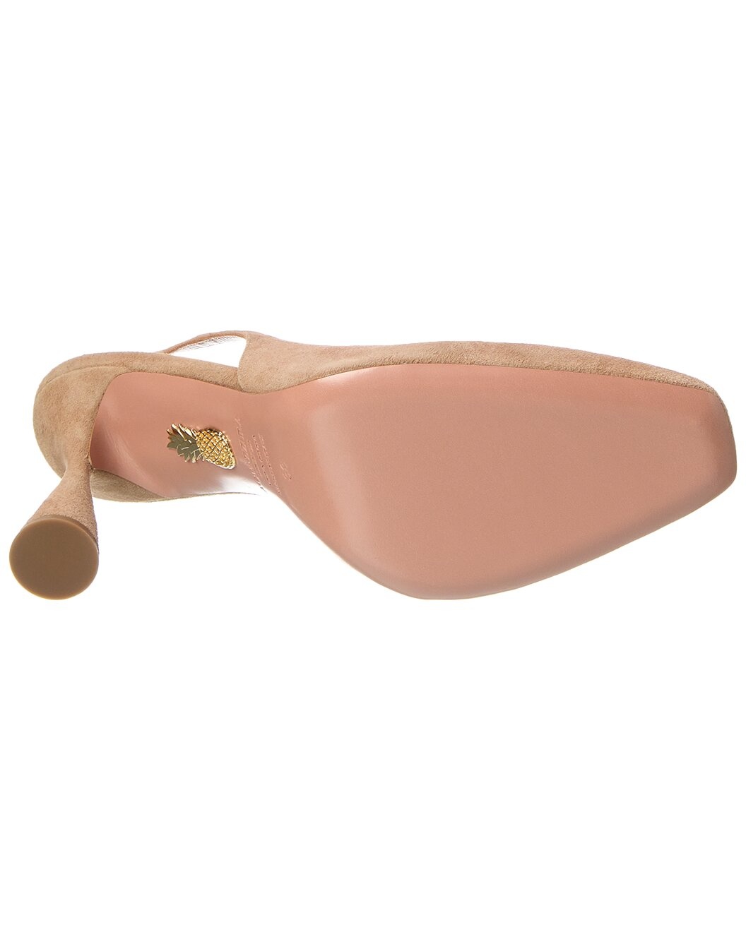 Aquazzura Amore 95 Suede Slingback Pump - 4