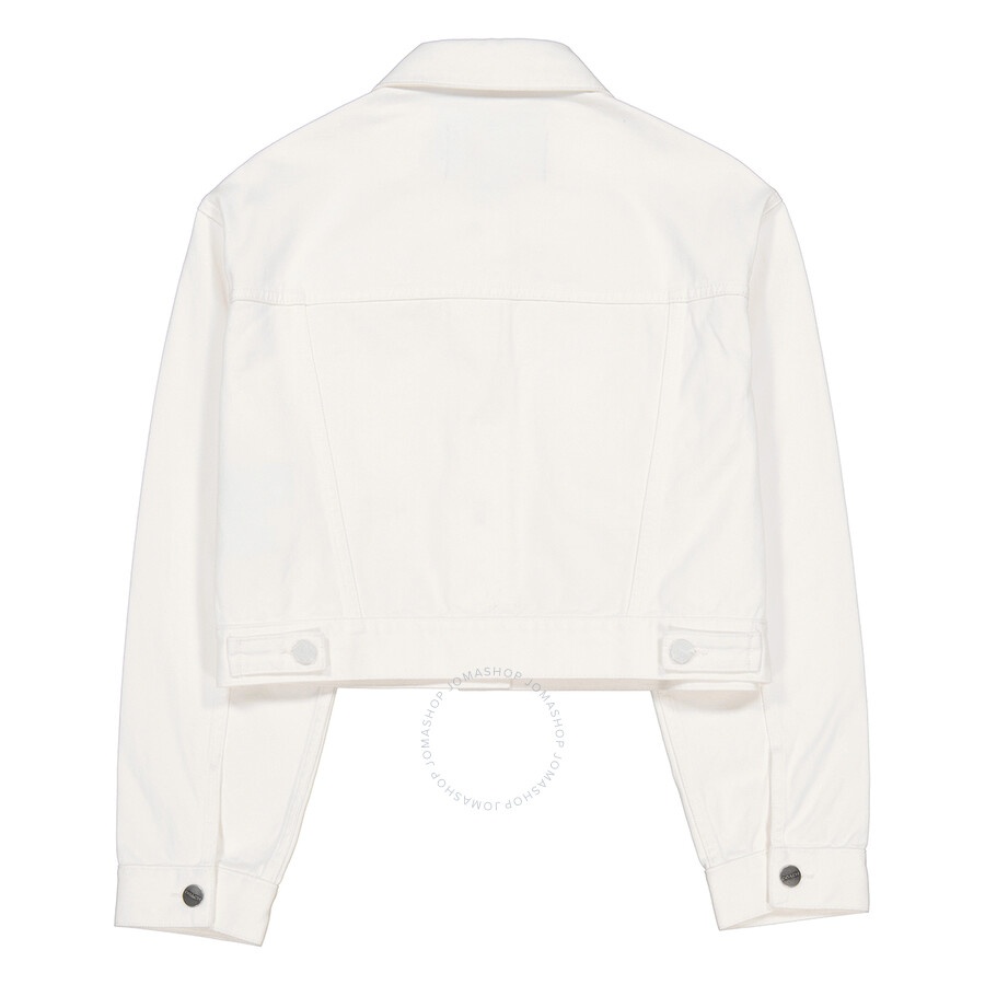 Coach Cropped Denim Jacket - 6