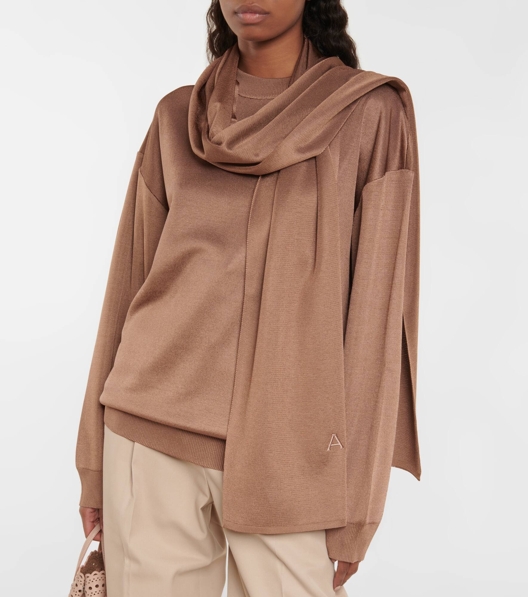 Embroidered scarf - 2