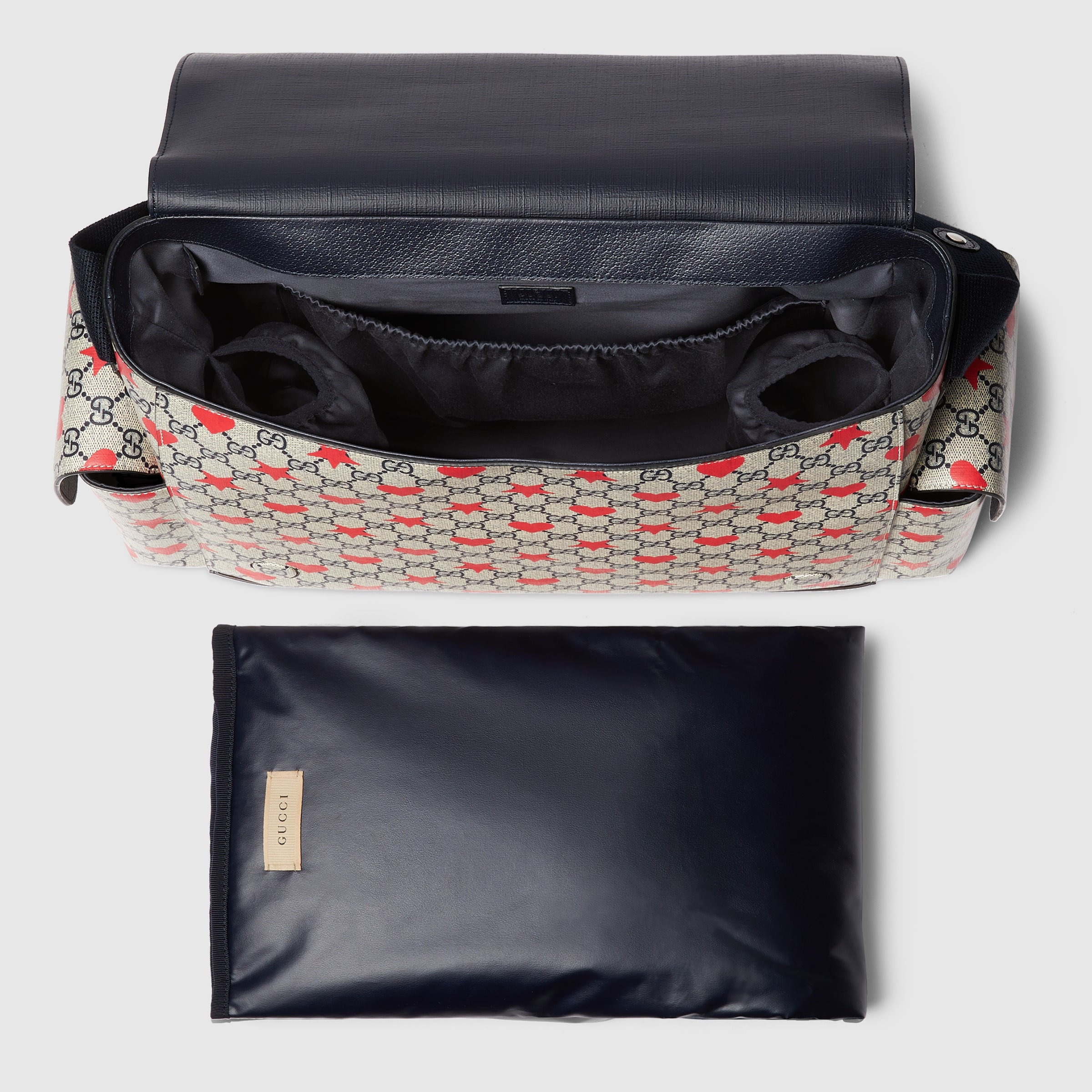 Ophidia printed GG diaper bag - 6