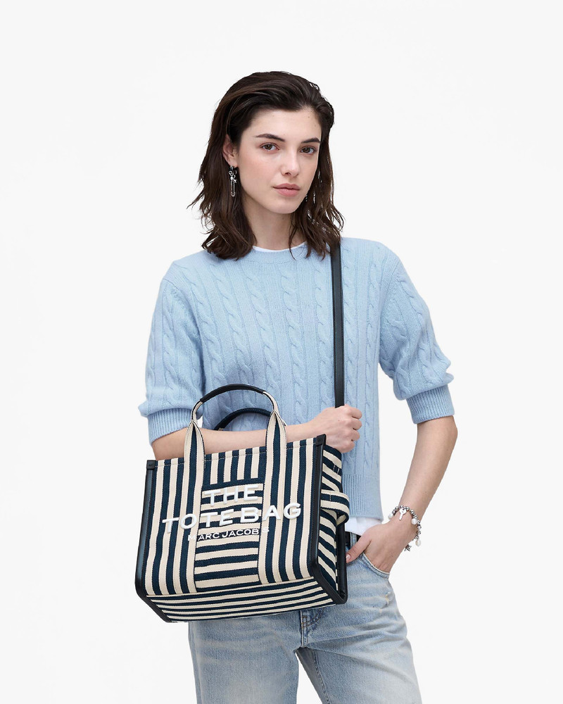 Marc Jacobs THE STRIPE CANVAS MEDIUM TOTE BAG outlook