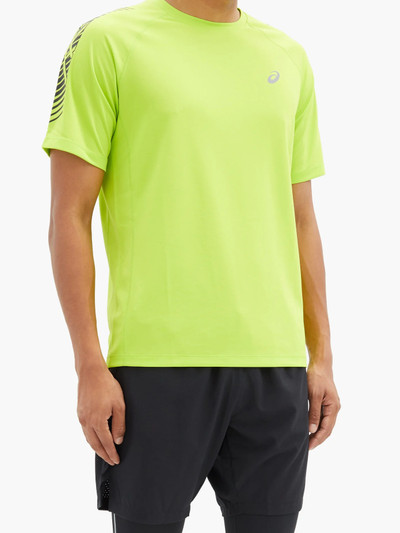 Asics Icon reflective-logo jersey T-shirt outlook