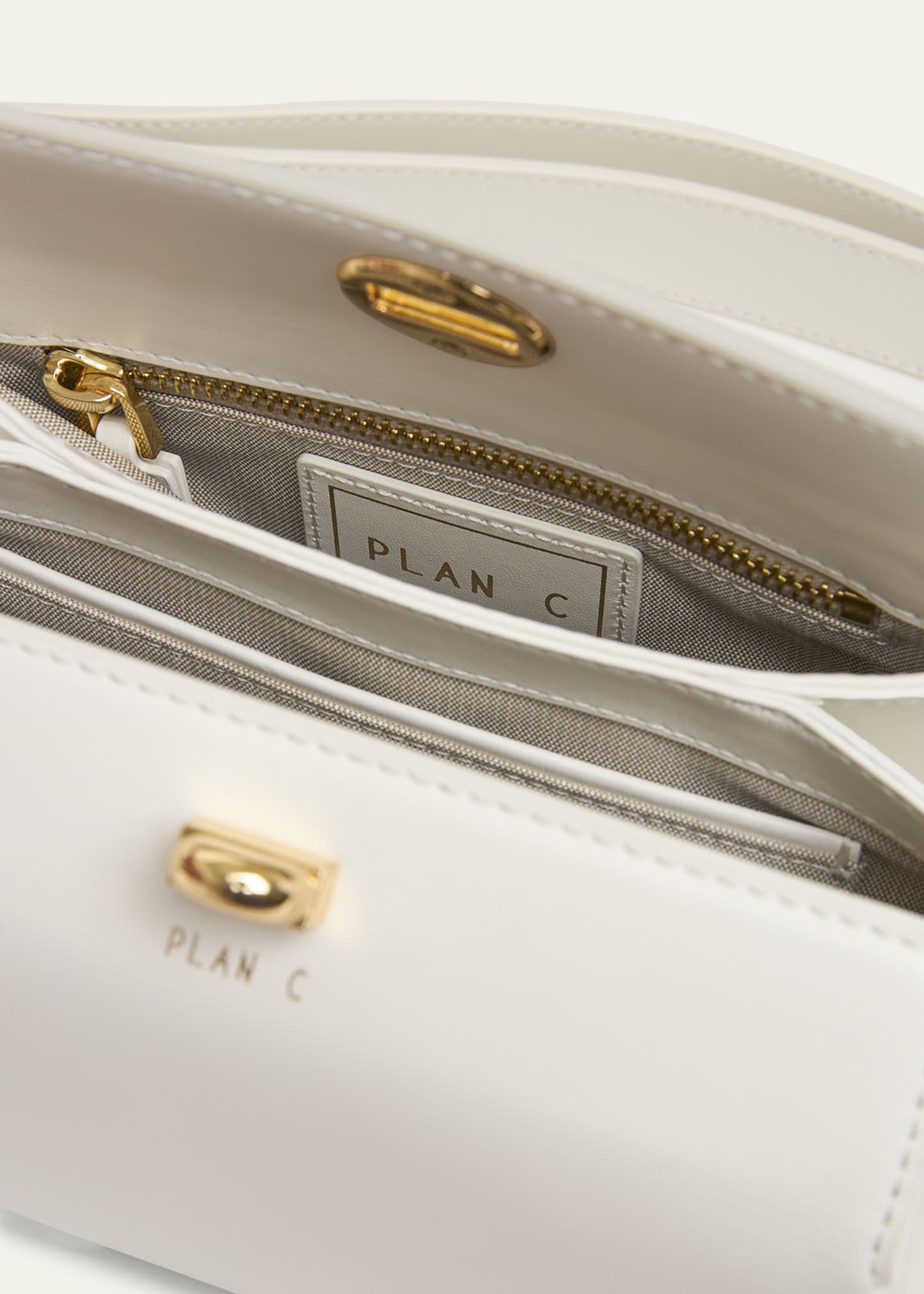 Mini Turn-Lock Leather Shoulder Bag - 4